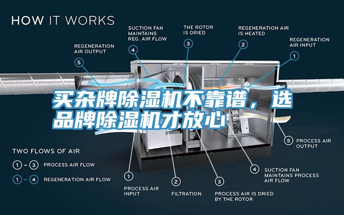買雜牌除濕機不靠譜，選品牌除濕機才放心