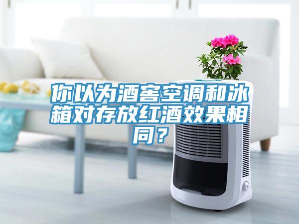 你以為酒窖空調和冰箱對存放紅酒效果相同？