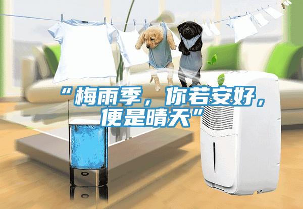“梅雨季，你若安好，便是晴天”