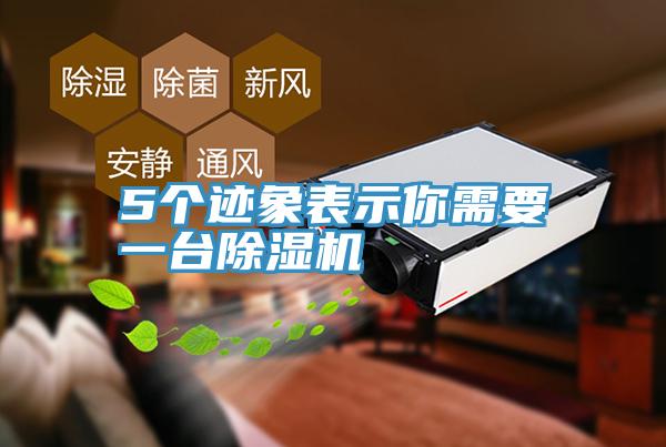 5個(gè)跡象表示你需要一臺(tái)除濕機(jī)