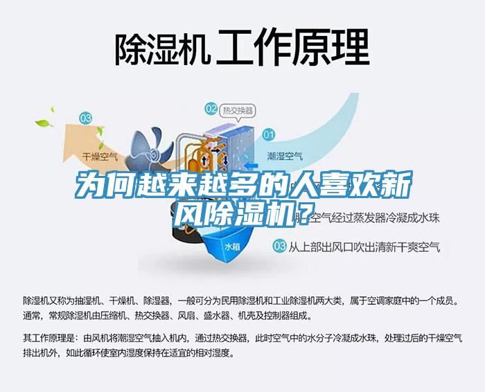 為何越來越多的人喜歡新風(fēng)除濕機？
