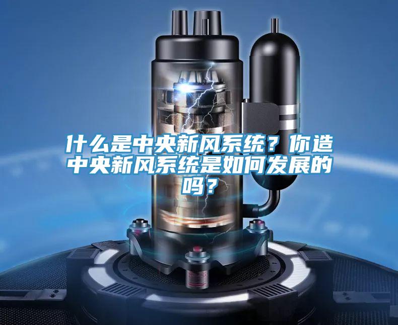 什么是中央新風(fēng)系統(tǒng)？你造中央新風(fēng)系統(tǒng)是如何發(fā)展的嗎？