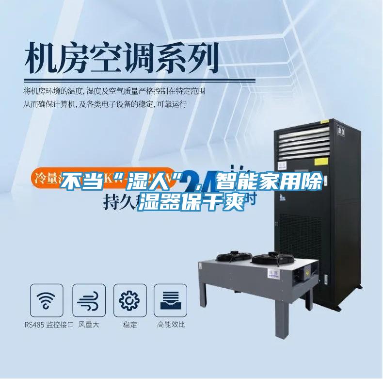 不當“濕人”，智能家用除濕器保干爽