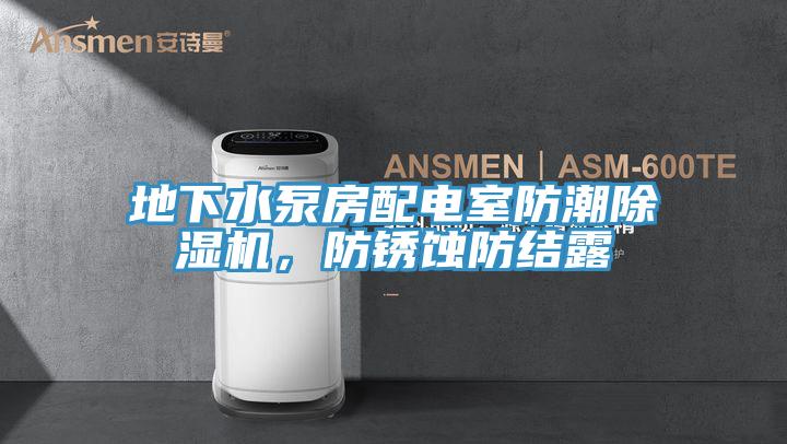 地下水泵房配電室防潮除濕機，防銹蝕防結露