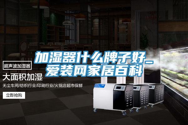 加濕器什么牌子好_愛(ài)裝網(wǎng)家居百科