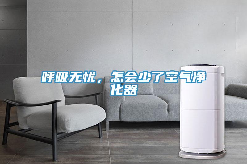 呼吸無憂，怎會少了空氣凈化器