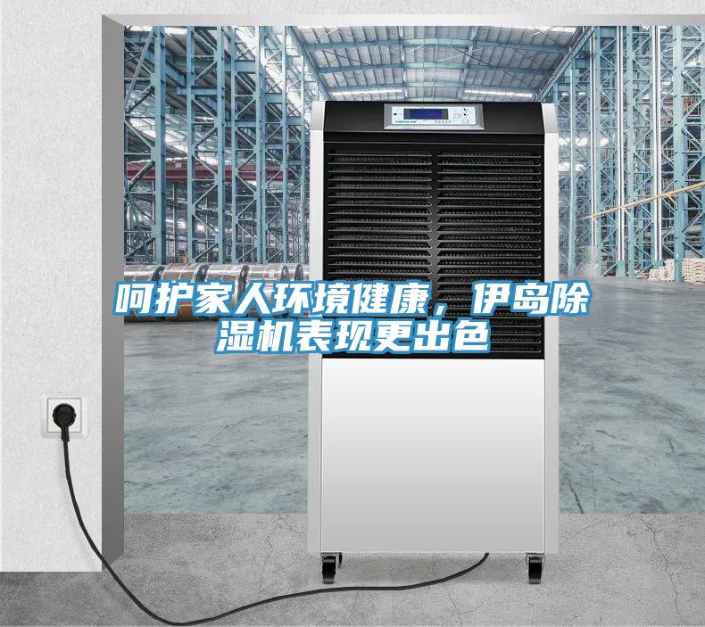 呵護家人環境健康，伊島除濕機表現更出色