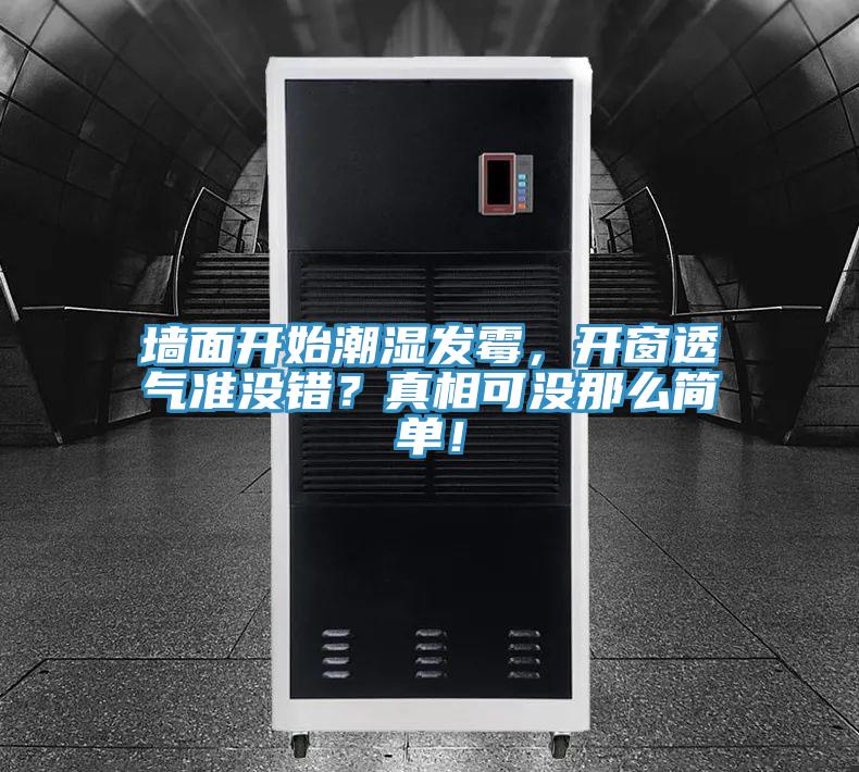 墻面開始潮濕發霉，開窗透氣準沒錯？真相可沒那么簡單！
