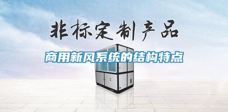 商用新風系統的結構特點