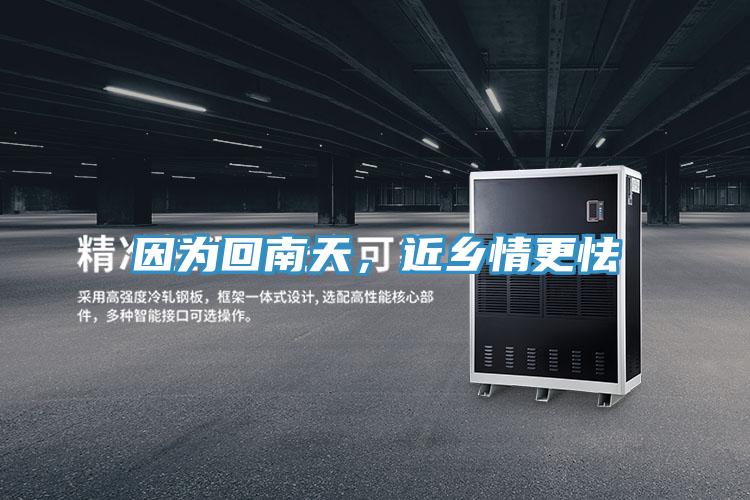 因為回南天，近鄉情更怯