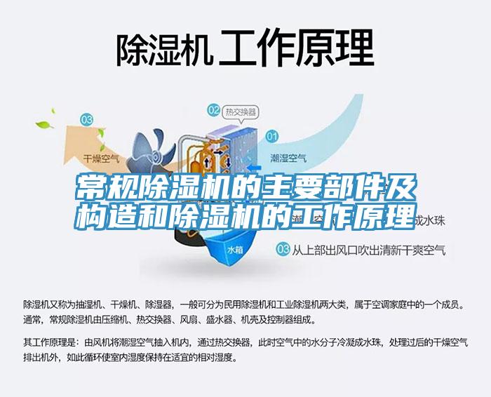 常規除濕機的主要部件及構造和除濕機的工作原理