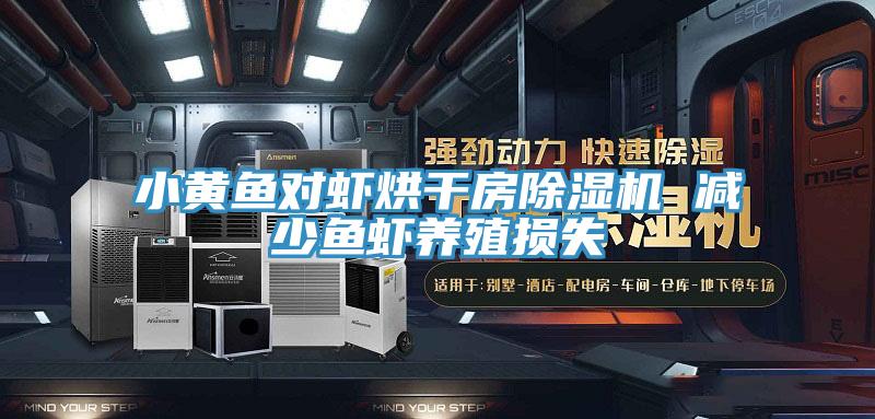 小黃魚對蝦烘干房除濕機 減少魚蝦養殖損失
