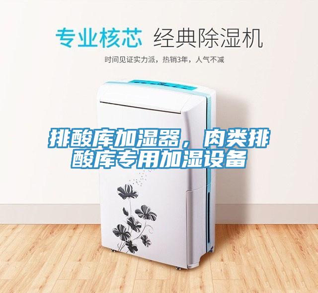 排酸庫加濕器，肉類排酸庫專用加濕設備