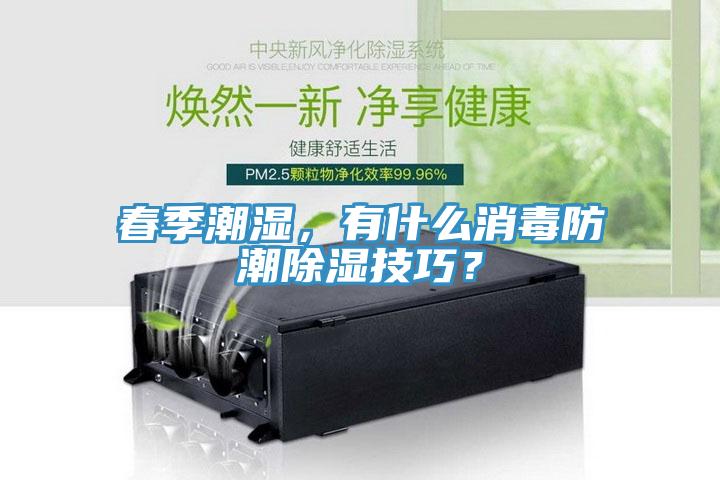 春季潮濕，有什么消毒防潮除濕技巧？