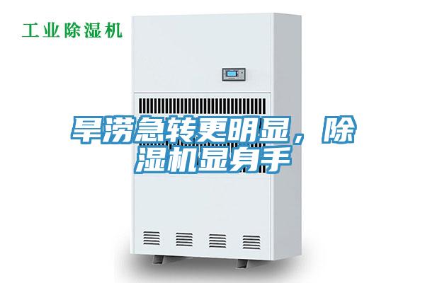 旱澇急轉更明顯,除濕機顯身手