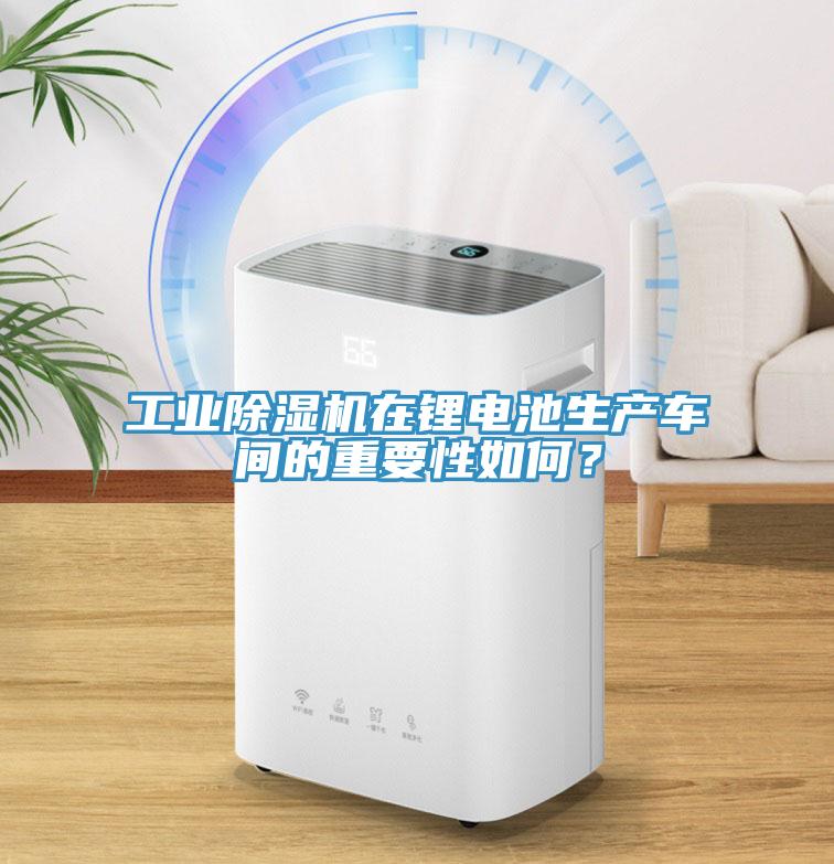工業除濕機在鋰電池生產車間的重要性如何？