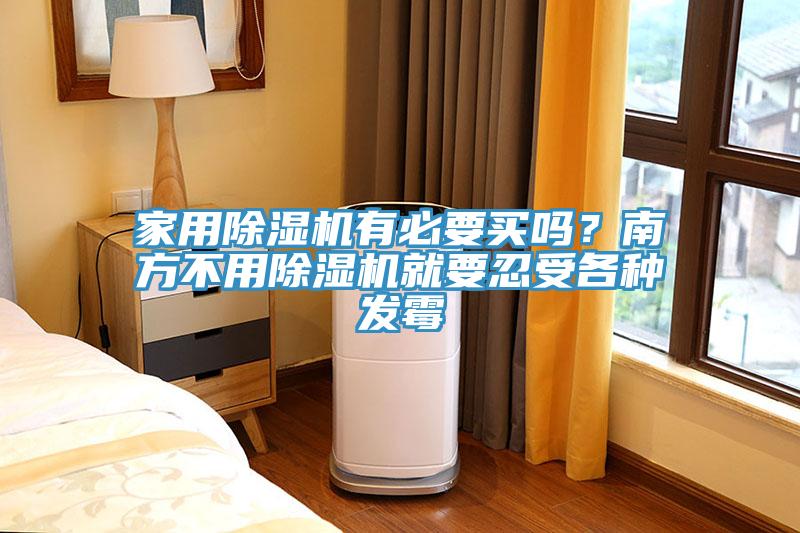 家用除濕機有必要買嗎？南方不用除濕機就要忍受各種發霉