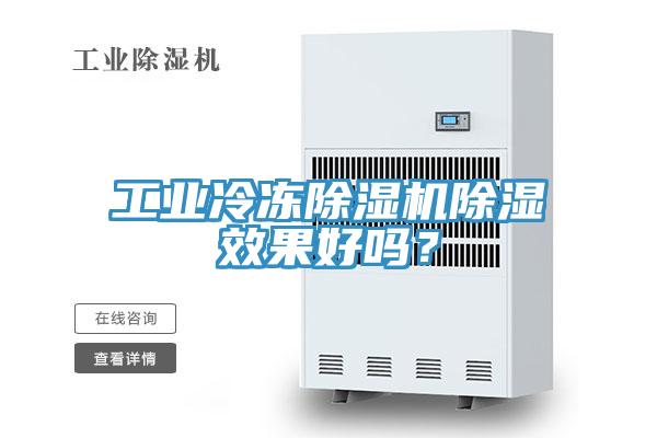 工業(yè)冷凍除濕機(jī)除濕效果好嗎？
