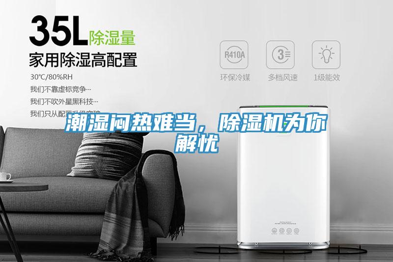潮濕悶熱難當，除濕機為你解憂