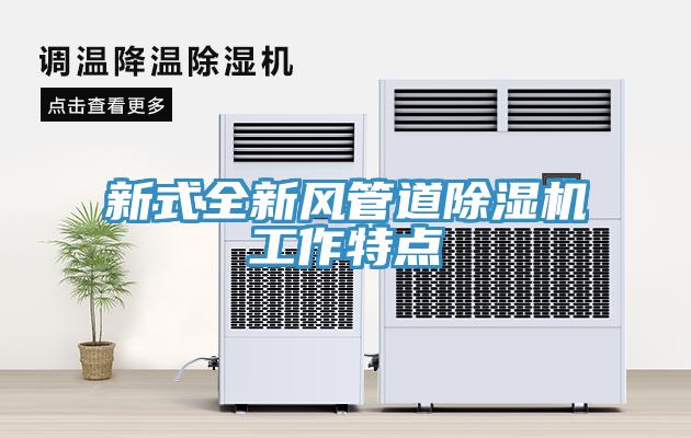 新式全新風管道除濕機工作特點