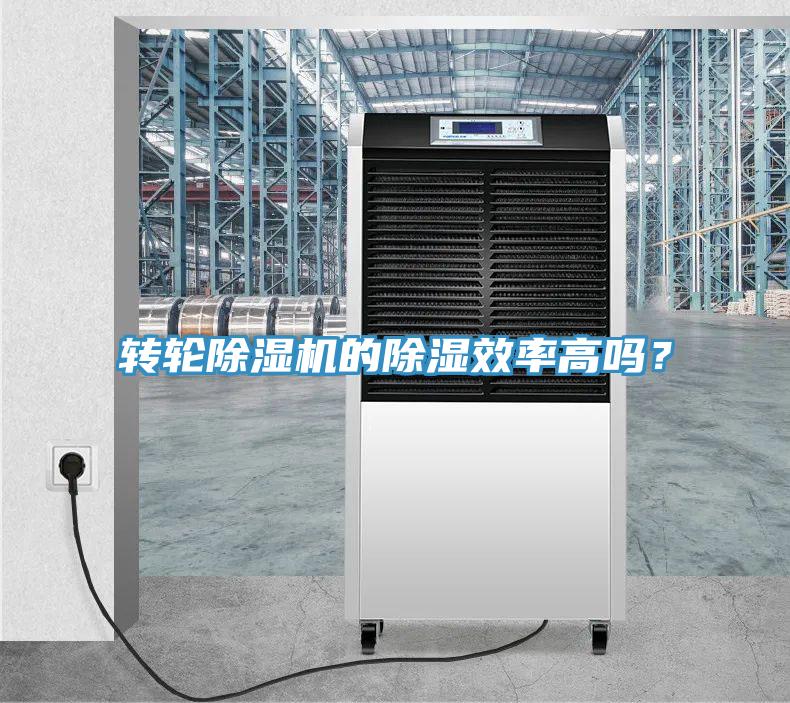 轉輪除濕機的除濕效率高嗎?