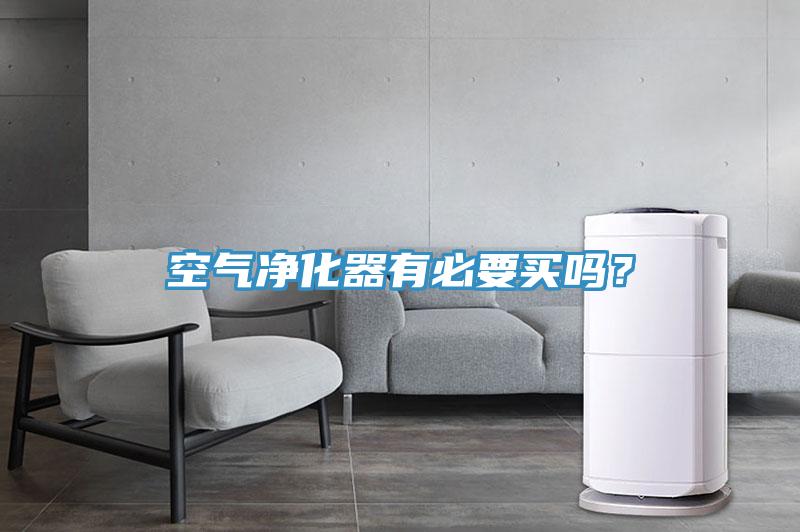 空氣凈化器有必要買嗎？