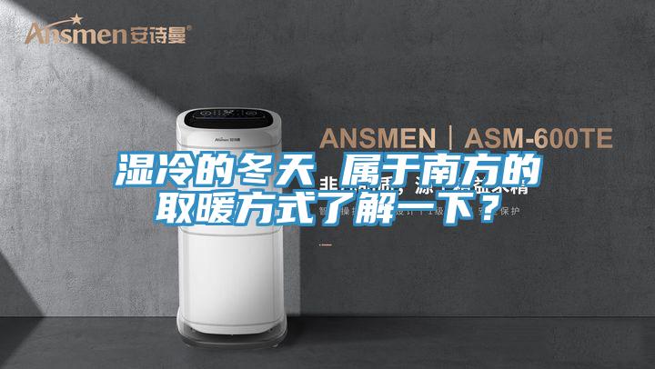 濕冷的冬天 屬于南方的取暖方式了解一下？