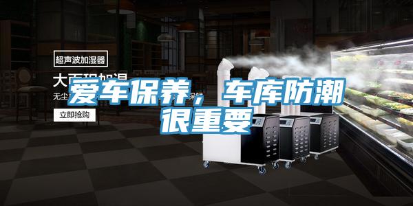 愛車保養，車庫防潮很重要