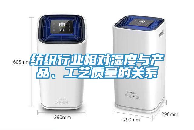 紡織行業相對濕度與產品、工藝質量的關系