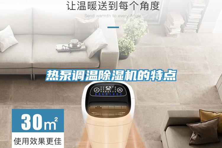 熱泵調溫除濕機的特點