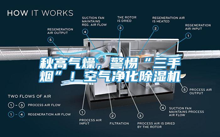 秋高氣燥，警惕“三手煙”！空氣凈化除濕機