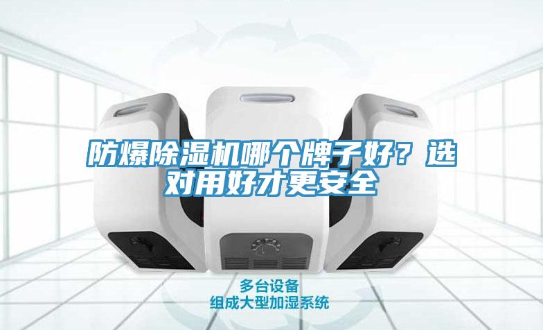 防爆除濕機(jī)哪個(gè)牌子好？選對(duì)用好才更安全
