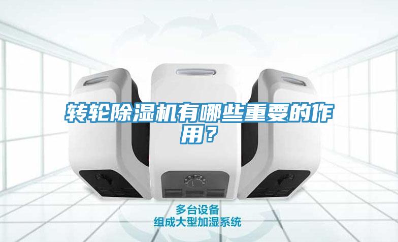 轉輪除濕機有哪些重要的作用？