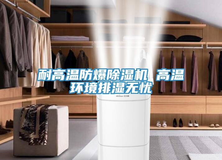 耐高溫防爆除濕機 高溫環境排濕無憂