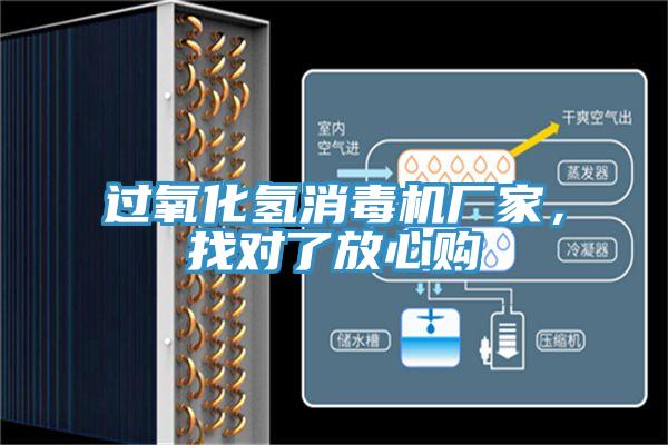 過氧化氫消毒機廠家，找對了放心購