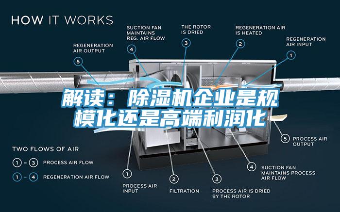 解讀：除濕機企業是規模化還是高端利潤化