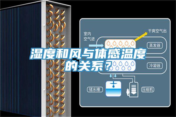 濕度和風與體感溫度的關系？