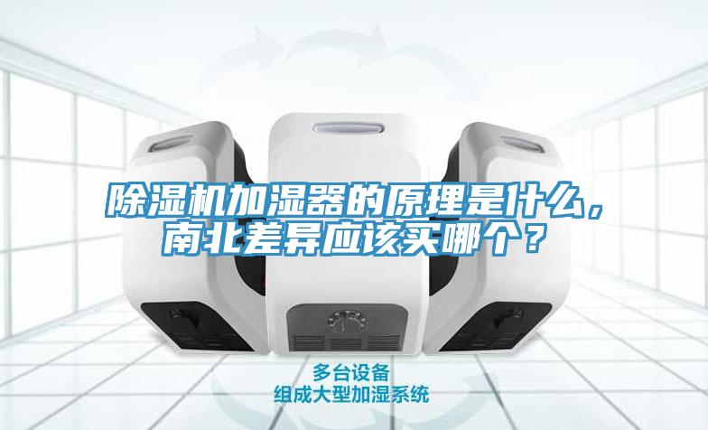 除濕機加濕器的原理是什么，南北差異應該買哪個？