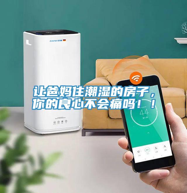 讓爸媽住潮濕的房子，你的良心不會痛嗎！！