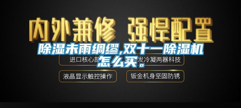 除濕未雨綢繆,雙十一除濕機(jī)怎么買。
