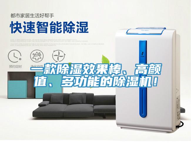 一款除濕效果棒、高顏值、多功能的除濕機！