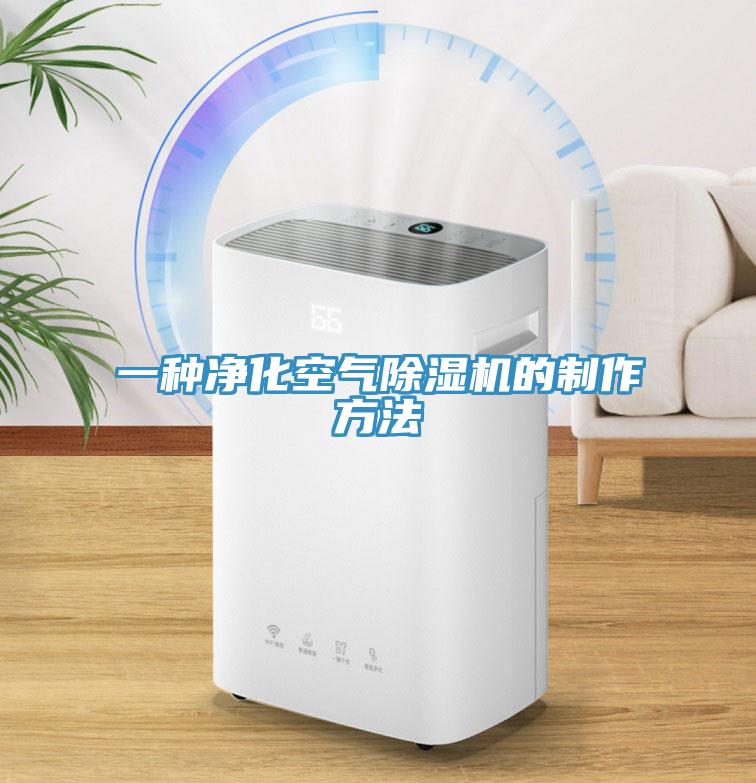 一種凈化空氣除濕機的制作方法