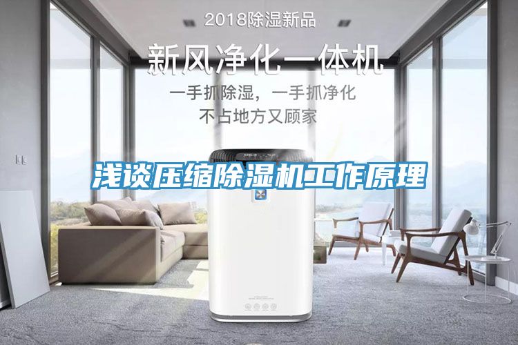 淺談壓縮除濕機工作原理