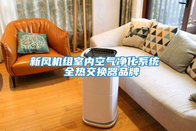 新風(fēng)機(jī)組室內(nèi)空氣凈化系統(tǒng)  全熱交換器品牌