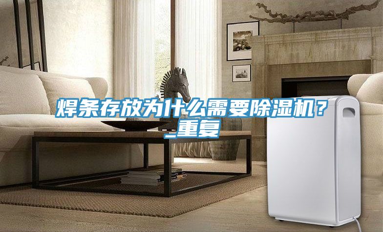 焊條存放為什么需要除濕機？_重復