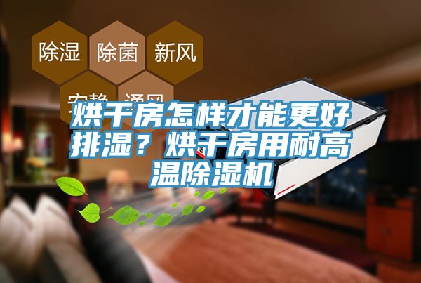 烘干房怎樣才能更好排濕？烘干房用耐高溫除濕機