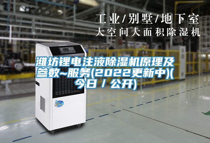 濰坊鋰電注液除濕機原理及參數~服務(2022更新中)(今日／公開)