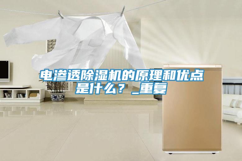 電滲透除濕機的原理和優(yōu)點是什么？_重復