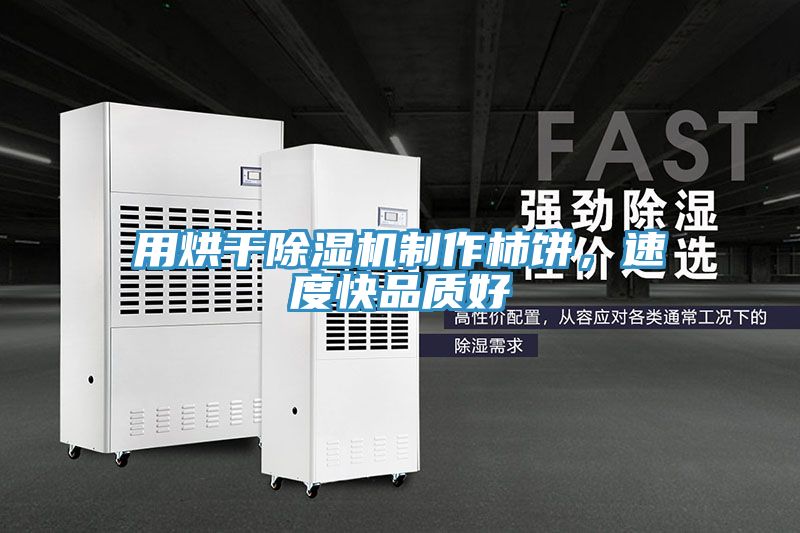 用烘干除濕機制作柿餅，速度快品質(zhì)好
