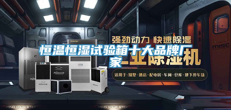 恒溫恒濕試驗(yàn)箱十大品牌廠家
